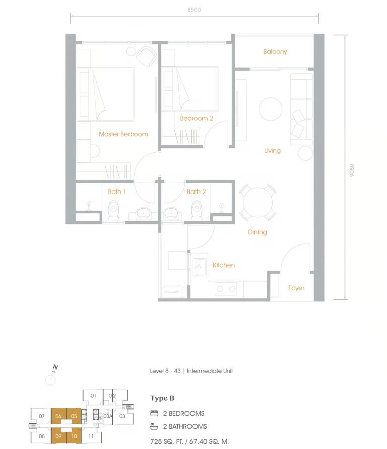 grains residence penang property rich investment project subsale rent buy sell
